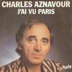Charles Aznavour – J'ai Vu Paris (Single), Gebruikt, Overige genres, 7 inch, Single
