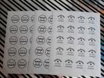 Juf,meester stickers, Ophalen, Nieuw, Meerdere stickers
