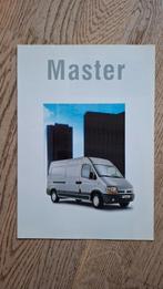 Renault Master accessoires, brochure 1998, Ophalen of Verzenden, Gelezen, Renault