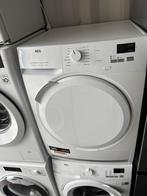 Aeg setje 8kg 1400toeren en warmtepomp droger, Ophalen, 1200 tot 1600 toeren, Minder dan 85 cm, 8 tot 10 kg