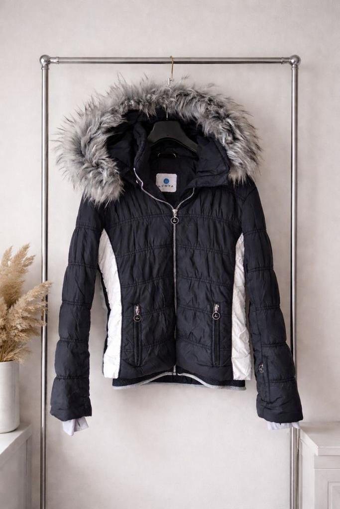 Luhta ski jas - maat 38, Kleding | Dames, Maat 38/40 (M), Luhta, Zwart, Ophalen of Verzenden