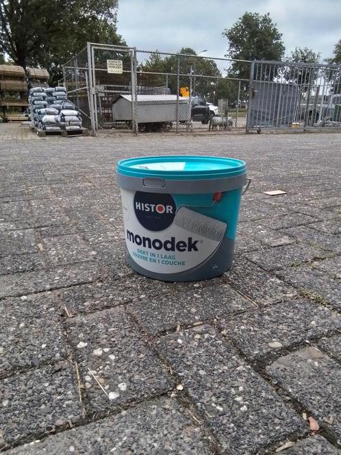 verf histor dekt in 1 laag ral 9016 10L, Doe-het-zelf en Verbouw, Verf, Beits en Lak, Nieuw, Verf, 5 tot 10 liter, Wit, Ophalen