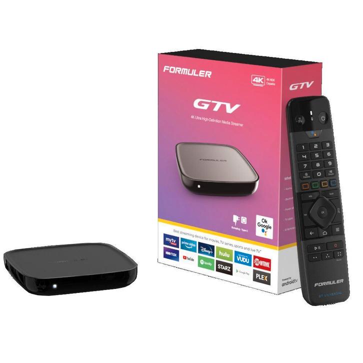 Retour: Formuler GTV IPTV Set Top box met AndroidTV 12, Audio, Tv en Foto, Mediaspelers, Nieuw, Minder dan 500 GB, Ophalen of Verzenden