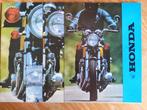 Honda motor programma folder 1980, Verzenden, Zo goed als nieuw, Honda