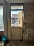 Boerendeur met glas, Doe-het-zelf en Verbouw, Deuren en Horren, Ophalen, Gebruikt, 80 tot 100 cm, Buitendeur