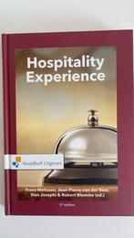 Frans Melissen- Hospitality Experience, Boeken, Studieboeken en Cursussen, Gelezen, Ophalen of Verzenden, Jean-Pièrre van der Rest; Rob Blomme; Stan Josephi; Frans Mel...