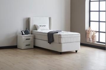 Ruby 1-persoons opbergbed - Wit beschikbaar voor biedingen