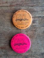 Leuk uit verzameling oude buttons Golf GTI Club Holland., Ophalen of Verzenden, Gebruikt, Merk, Button