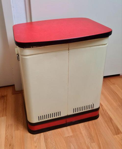 Brabantia vintage wasmand jaren 60 crème mooi + zeldzaam, Huis en Inrichting, Badkamer | Badtextiel en Accessoires, Gebruikt, Overige typen