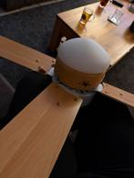 Plafondventilator met Licht, Ophalen, Gebruikt, Hout, Minder dan 50 cm