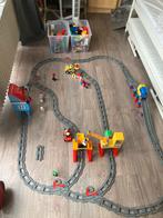 Duplo treinset + vele extra’s en veel rails, Ophalen of Verzenden, Gebruikt, Overige merken