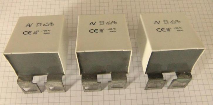 Kemet Condensators 1.2 uF - 1200 VDC, Hobby en Vrije tijd, Elektronica-componenten, Gebruikt, Ophalen of Verzenden