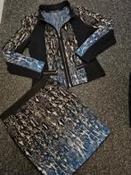 Zwart/Blauw setje Marc Cain N4, Ophalen of Verzenden, Zo goed als nieuw, Blauw
