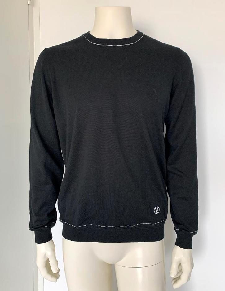 LOUIS VUITTON trui L zwart NIEUW+LABELS, Kleding | Heren, Truien en Vesten, Nieuw, Maat 52/54 (L), Zwart, Verzenden