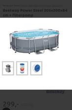 Zwembad bestway power steel, Ophalen, Opzetzwembad, Rechthoekig, Minder dan 80 cm