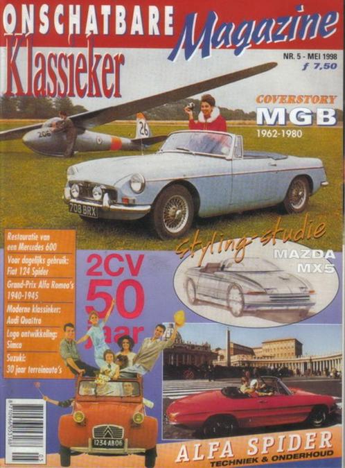 OK 5 1998 : Audi Quattro Coupe - Alfa Romeo Spider - Suzuki, Boeken, Auto's | Folders en Tijdschriften, Gelezen, Algemeen, Ophalen of Verzenden