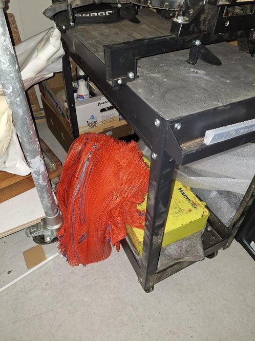 Werktafel met la en opbergbak, verrijdbaar, Doe-het-zelf en Verbouw, Werkbanken, Zo goed als nieuw, 70 tot 120 cm, Ophalen