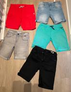 Set 5x Short Jeans Soft jogger enz H&M Hema 158 samen 12,50, Ophalen of Verzenden, H&M, Jongen of Meisje, Broek