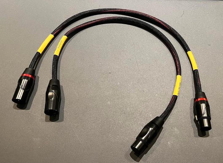 Western Electric analoge interlinkset XLR 50cm, Audio, Tv en Foto, Audiokabels en Televisiekabels, Zo goed als nieuw, Interlink-kabel