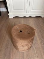 Beren Poef Velvet - Schattig!, Minder dan 50 cm, Rond, Ophalen of Verzenden, Zo goed als nieuw