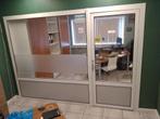 Aluminium kozijn met glas en deur., Ophalen, Gebruikt, Overige materialen, Overige typen