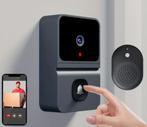 Slimme deurbel camera met WIFI - Wit (50m bereik), Ophalen of Verzenden, Ingebouwde camera, Nieuw, Draadloos