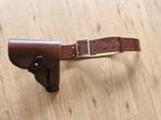 Jaren 80 DDR NVA offciers riem en holster, Ophalen of Verzenden, Landmacht, Duitsland