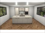 NIEUW!  COMPETE KEUKEN MET EILAND & APPARATUUR €6.750,25,-, Ophalen, Overige kleuren, Nieuw, Enkelwandige keuken
