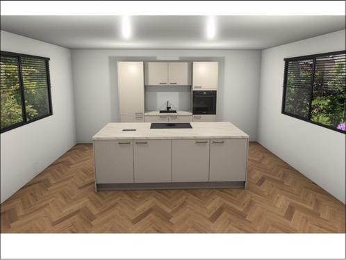 NIEUW!  COMPETE KEUKEN MET EILAND & APPARATUUR €6.750,25,-, Huis en Inrichting, Keuken | Complete keukens, Nieuw, Enkelwandige keuken