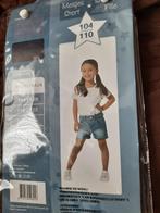 Kinder meisjes  short blauw denim 104 110 Nieuw, Ophalen, Nieuw, Meisje, Broek