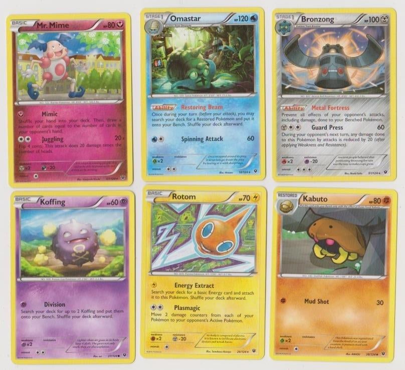 (B69) POKeMON kaarten serie Fates Collide, Verzenden, Zo goed als nieuw, Meerdere kaarten