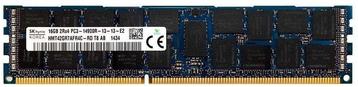 16GB 2Rx4 PC3-12800R DDR3-1600 ECC, Hynix / HP