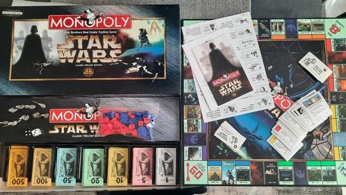 monopoly Starwars - classic trilogy edition, Hobby en Vrije tijd, Gezelschapsspellen | Bordspellen, Gebruikt, Ophalen of Verzenden