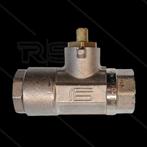 RVS Kogelkraan 1/2 inch Dubbele Binnendraad 210B, Auto diversen, Overige Auto diversen, Verzenden