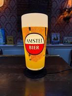 Amstel lichtbak reclame zeldzaam jaren 50 glas geen neon, Verzamelen, Merken en Reclamevoorwerpen, Ophalen, Zo goed als nieuw