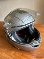 Nolan Motorhelm grijs metallic, Ophalen of Verzenden, Tweedehands, Integraalhelm, Nolan