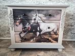 Stevige ladenkast gedecoreerd met Wild Horses, Huis en Inrichting, Ophalen, 50 tot 100 cm, 3 of 4 laden, Minder dan 100 cm