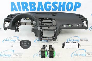Airbag set - Dashboard wit stiksels 4 spaak Audi Q5 - 8R beschikbaar voor biedingen