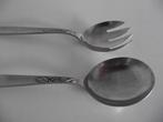 vintage RVS slacouvert Tulip Time vork lepel 20cm Amefa 1960, Ophalen of Verzenden