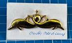Kon marine Onderzee dienst borst brevet, Ophalen of Verzenden, Marine, Nederland, Embleem of Badge