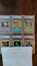 Pokemon kaarten 1999 1st edition Base shadowless PSA 10, Ophalen of Verzenden, Nieuw, Meerdere kaarten, Foil