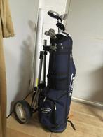 Golf set Protech met 11 clubs en trolley, Sport en Fitness, Golf, Ophalen, Gebruikt, Set, Overige merken