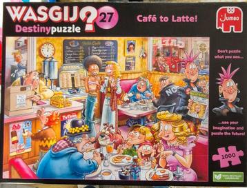 Wasgij Destiny 27: Café to Latte - 1000 Stukjes beschikbaar voor biedingen