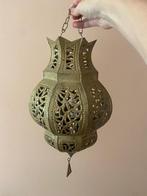 Marokkaanse lamp koperkleur, Ophalen of Verzenden, Zo goed als nieuw, Marokkaans, Minder dan 50 cm