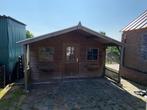Tuinhuis met 2 pony stallen - moet snel weg!, Tuin en Terras, Tuinhuizen, Ophalen of Verzenden, Gebruikt, Hout, 200 tot 400 cm