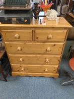 Grenen Commode Ladekast - Nette Staat, Huis en Inrichting, Kasten | Ladekasten, Ophalen, Gebruikt, 5 laden of meer, .