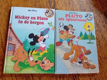 Disney Boekenclub boeken met Pluto 2 delen beschikbaar voor biedingen