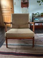 Design 1 zit, vintage fauteuille, De Ster Gelderland bank, Huis en Inrichting, Fauteuils, Ophalen, Zo goed als nieuw, 75 tot 100 cm