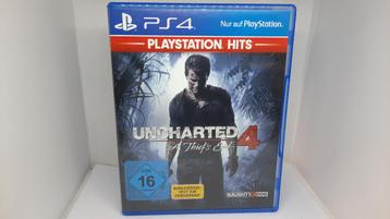 Uncharted 4: A Thief's End Playstation 4 / PS4 Spel Game beschikbaar voor biedingen