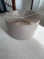 Taupe Lampenkap - Zo goed als nieuw, Ophalen, 25 tot 50 cm, Rond, Zo goed als nieuw